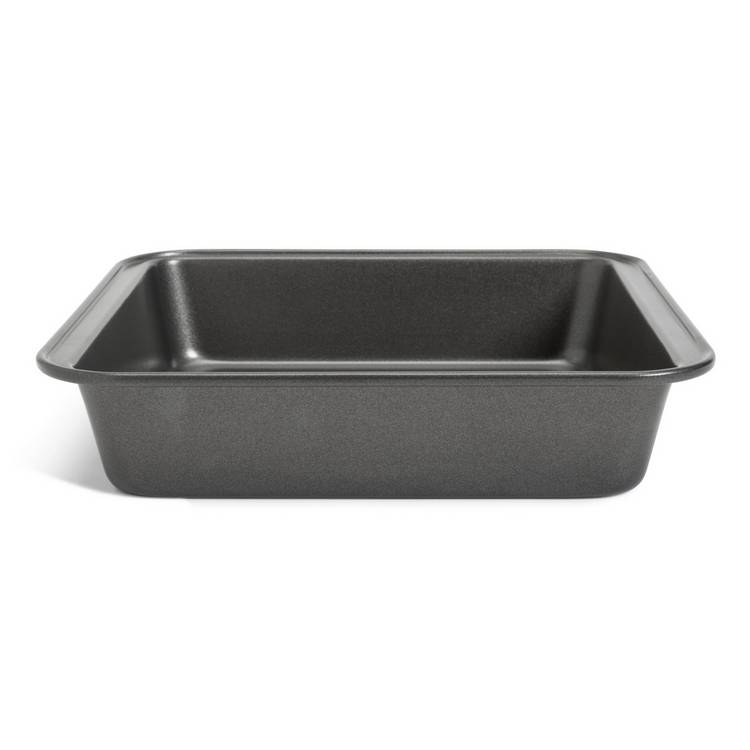 Habitat 20cm Non Stick Carbon Steel Square Cake Tin