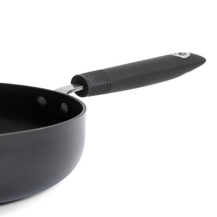 Habitat 28cm Non Stick Aluminium Saute Pan with Lid