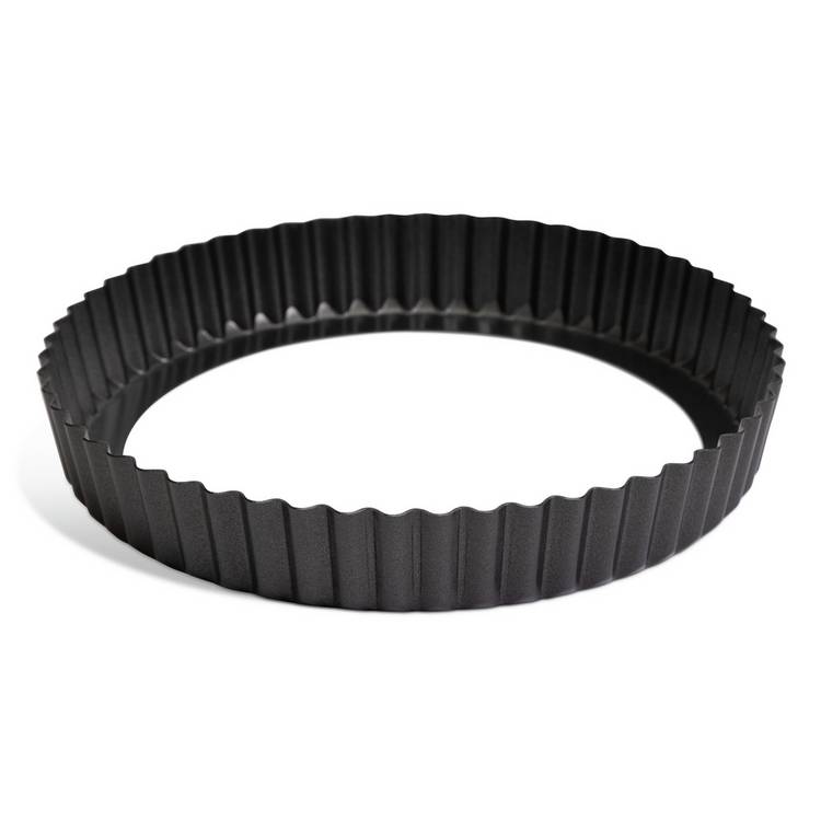 Habitat 23cm Non Stick Carbon Steel Quiche Tin