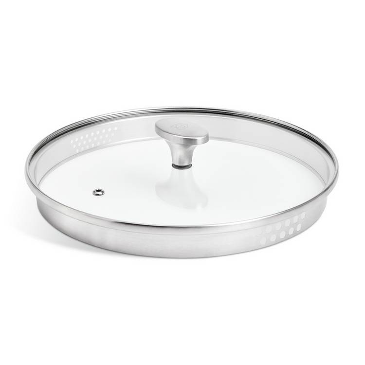 Habitat 24cm Brushed Stainless Steel Stock Pot