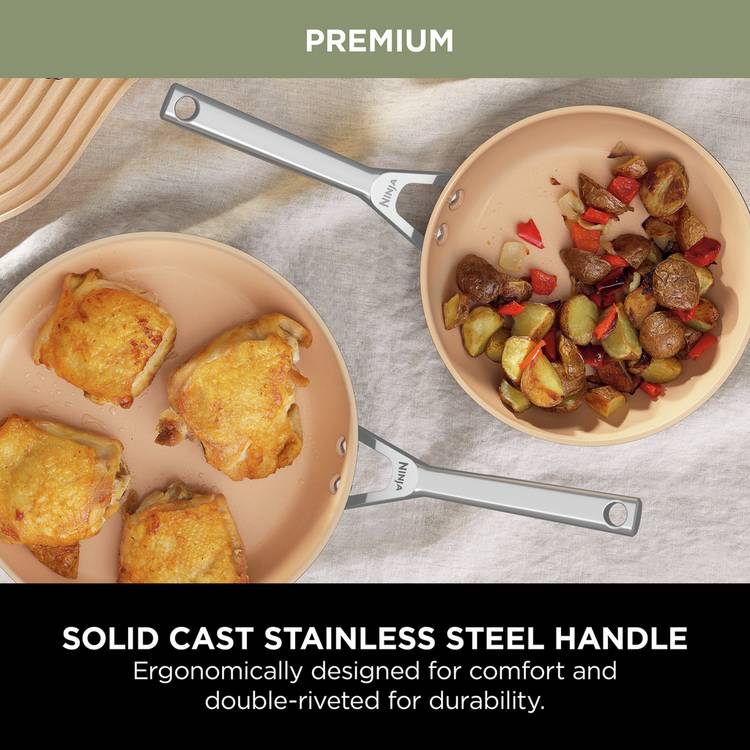 Ninja 28cm Extended Life Ceramic Aluminium Frying Pan