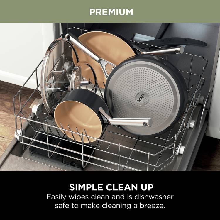 Ninja 28cm Extended Life Ceramic Aluminium Frying Pan