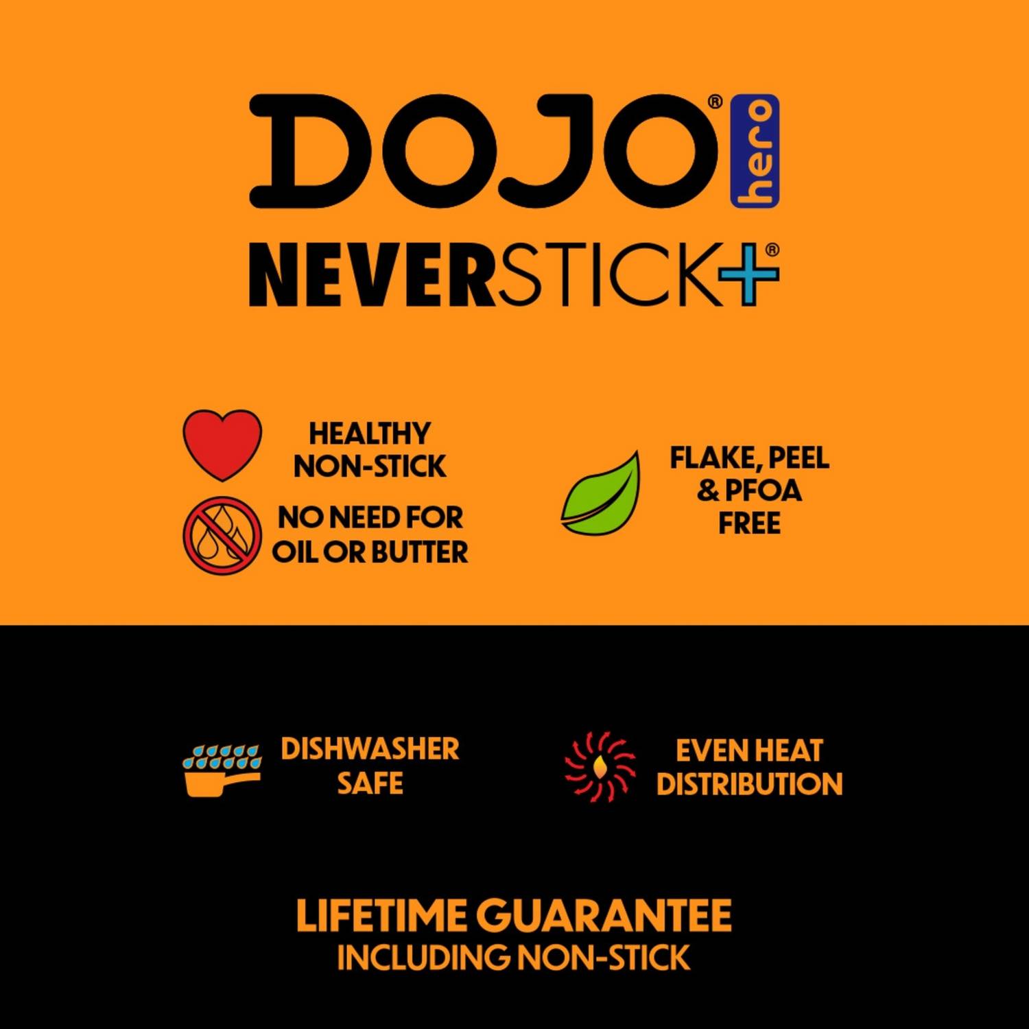 Dojo Hero Neverstick+ 31cm Aluminium Baking Tray